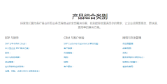 SAP-CRM的功能截图