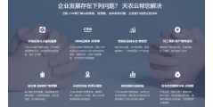 天衣云CRM的功能截图