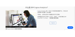 IBM Cognos Analytics的功能截图