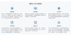 腾讯云-分发网络的功能截图